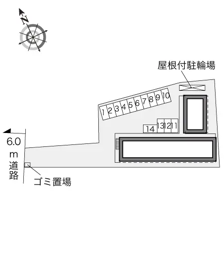 ★手数料０円★秦野市平沢　月極駐車場（LP）